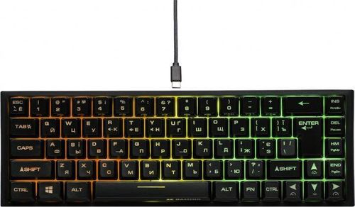 cumpără Tastatură 2E 2E-KG360UBK KG360 RGB 68key WL Black (Eng/Rus/Ukr) în Chișinău 