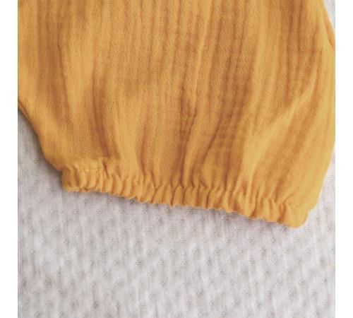 купить Детская одежда Minikin 231221468 Bon Voyage Песочник р-р68, горчичный, мальчик в Кишинёве 