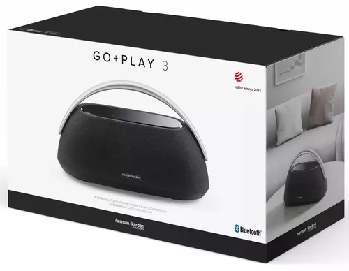 купить Колонка портативная Bluetooth Harman Kardon GO + Play 3 Black в Кишинёве 