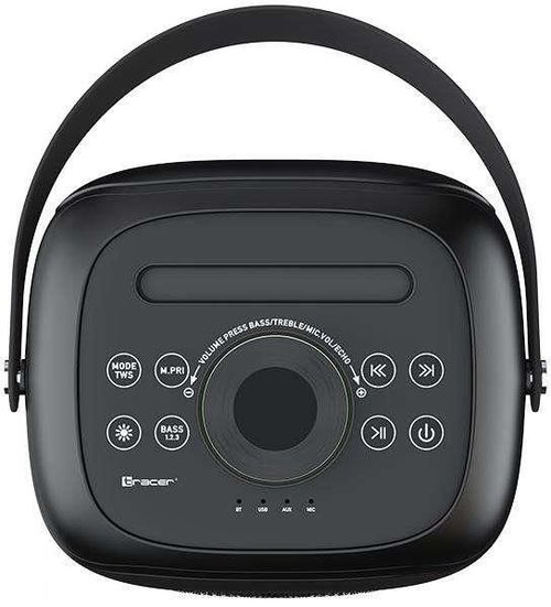купить Колонка портативная Bluetooth Tracer Poweraudio Crystal 60 BT TWS в Кишинёве 