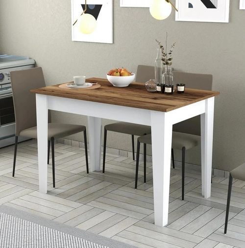 купить Стол Trendy Kiev 511-Nuc, Alb 110x75x72cm в Кишинёве 
