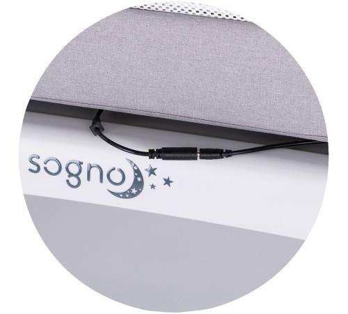 купить Манеж Chipolino KOSSG02501GR Люлька-качели Sogno grey в Кишинёве 