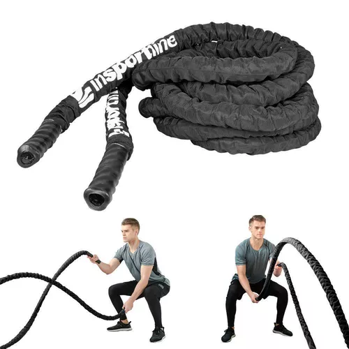 купить Спортивное оборудование inSPORTline 2599 Franghie funie tragere 15 m 50 mm 12265 black crossfit в Кишинёве 