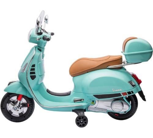 купить Электромобиль Chipolino ELMVE0251TG Мотоцикл Vespa GTS Super teal green в Кишинёве 