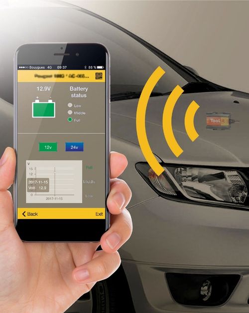 купить Измерительный прибор GYS 024212 беспроводной монитор аккумуляторных батарей в Кишинёве 