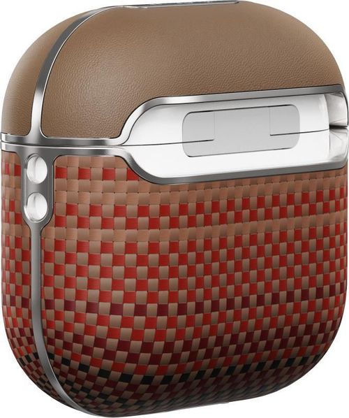 cumpără Husă pentru căști Pitaka Aramid Fiber Magnetic Case AirPods Pro 3 Sunset (APM2402) în Chișinău 