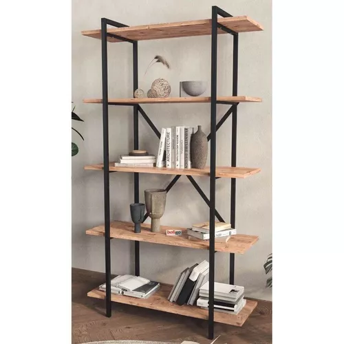 купить Офисный стеллаж Nex Home Теос, 90x29.7x159 см, Дуб (15-14-02) в Кишинёве 