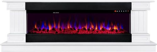 cumpără Șemineu electric ArtFlame Arizona & Dalas Maxi, 603x1810x430 mm, Alb în Chișinău 