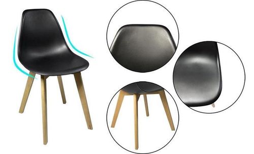 cumpără Scaun Signal Moris Beech/Black în Chișinău 