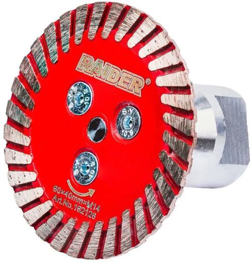 купить Диск отрезной Raider 162126 Disc diamantat Ø60/M14 в Кишинёве 