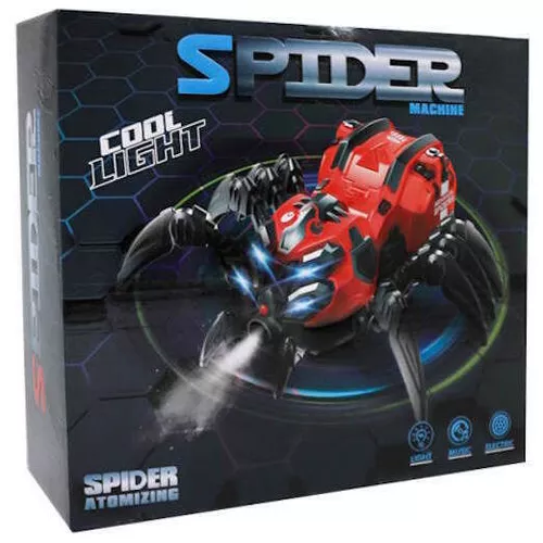 купить Игрушка New World HJ918 Игрушка "Паук" со светом и звуком, красный, 752057 в Кишинёве 