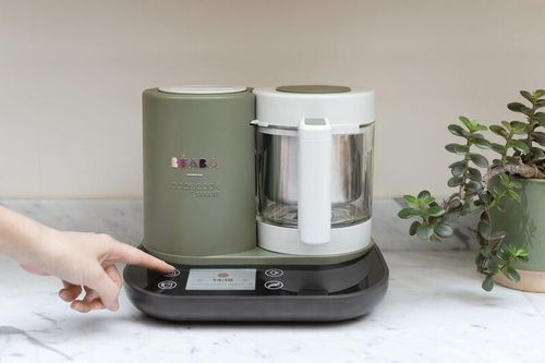 cumpără Aparat de gatit cu abur si blender Beaba B916900 Babycook Smart + Wi-Fi Grey Green în Chișinău 
