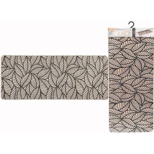 купить Коврик для ванной Luance 55816 Covoras antiderapant 50x120cm Jungle bej poliester в Кишинёве 