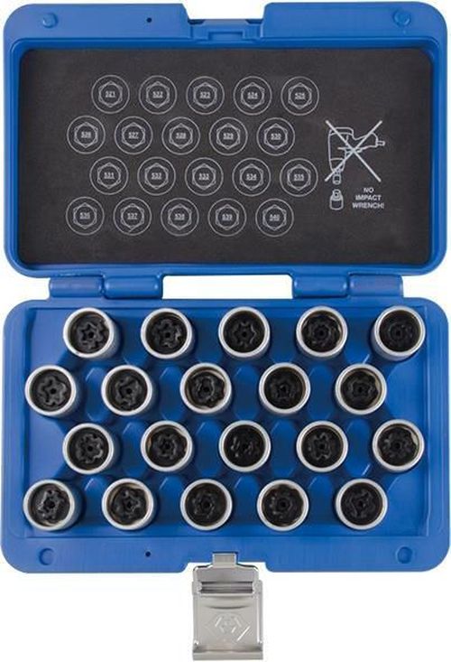 cumpără Set de tubulare, bite, duze King Tony 9BW0120 головки для секреток VW, 20 предметов în Chișinău 