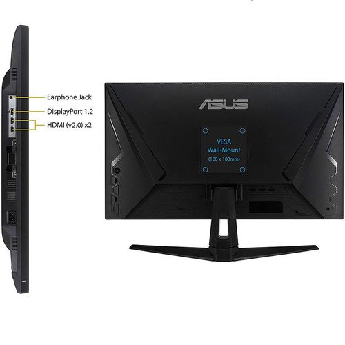 купить Монитор 28 ASUS TUF Gaming VG289Q1A HDR IPS 4K Gaming Monitor WIDE 16:9, 0.16, 5ms, HDR10, 90% DCI-P3, AMD FreeSync, Adaptive-Sync, Contrast 1000:1, H:160-160kHz, V:40-60Hz, 3840x2160 Ultra HD, Speakers 2x2W, 2xHDMI v2.0/Display Port 1.2 в Кишинёве 