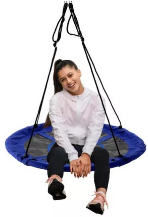 купить Качели Jumi Balansoar rotund tip cuib JUMI (albastru) в Кишинёве 