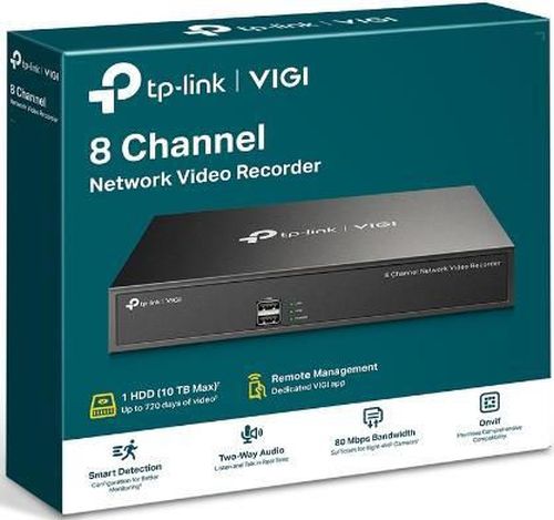 купить Регистратор TP-Link VIGI NVR1008H 8 Channel в Кишинёве 