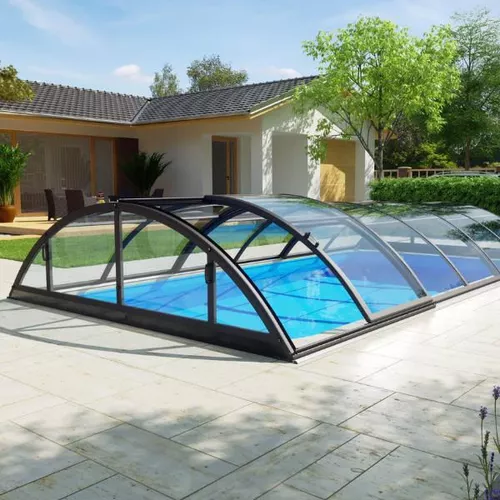 купить Павильон для стационарного бассейна Albixon Klasik Clear S в Кишинёве 