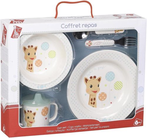 купить Посуда для кормления Sophie la Girafe 470007 Set de masa (versiunea Balloons) в Кишинёве 