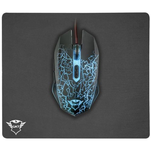cumpără Mouse Trust GXT 783 Izza Gaming Mouse & Mouse Pad, Black în Chișinău 