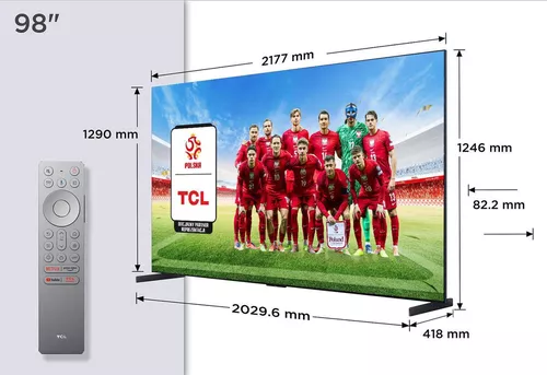купить Телевизор TCL MiniLed Smart 98X11K, Ultra HD 4K в Кишинёве 