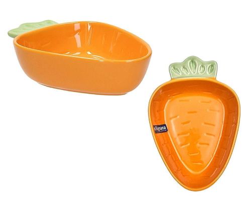 cumpără Bol Tognana 57001 Salatiera din ceramica Carot 18x12x4.5cm Pachy în Chișinău 