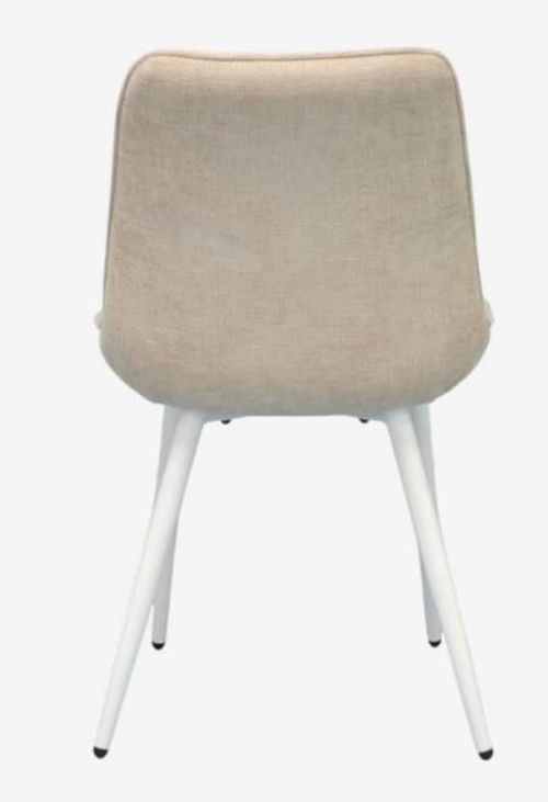 купить Комплект стол и стулья Evelin di Costacurta стол DT-431-1R Wh + 4 стула YTC-055Wh Light beige в Кишинёве 