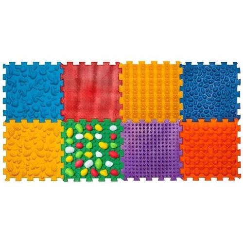 купить Коврик игровой Ortek 13040 Коврик-пазл массажный, 8 элементов в Кишинёве 