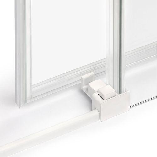 купить Душевая кабина New Trendy Prime White L Quadra100x80x200 Hinged D-0400A/D-0219B в Кишинёве 