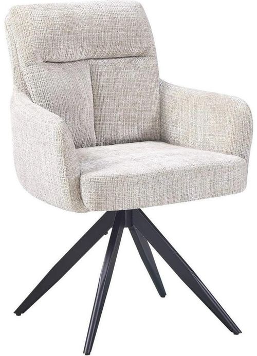 cumpără Scaun Interdepo LEO Бежевый, Chenille chair în Chișinău 