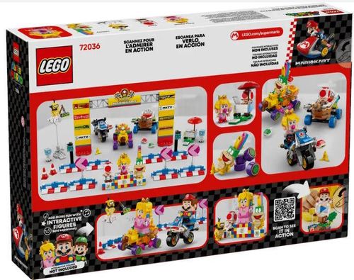 купить Конструктор Lego 72036 Super Mario Set Mario Kart Baby Peach & Grand Prix в Кишинёве 
