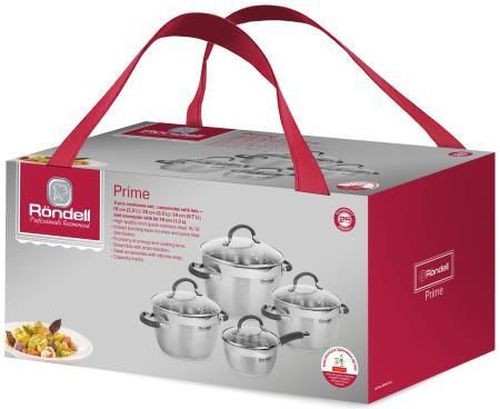 купить Набор посуды Rondell RDS-1291 Prime 8buc в Кишинёве 