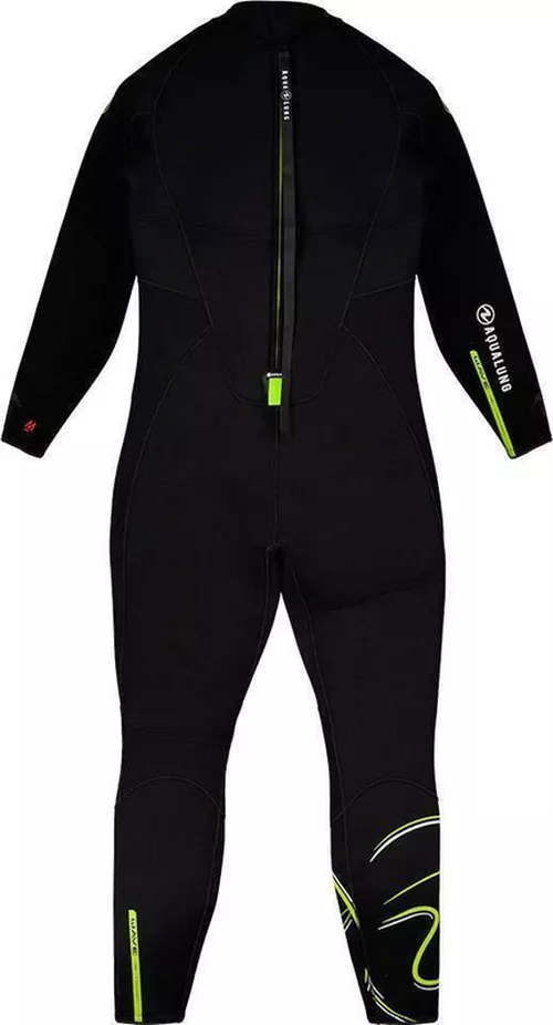 купить Аксессуар для плавания AquaLung Costum scufundare neopren WAVE jumpsuit 5,5 mm M Blk B.Grn L в Кишинёве 