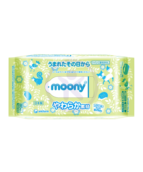Servetele umede pentru nou-nascuti Moony (3x80 buc) 