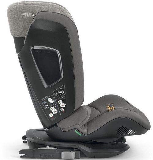 купить Автокресло Inglesina Cartesio I-Size moon grey (pentru copii 3-12 ani) в Кишинёве 