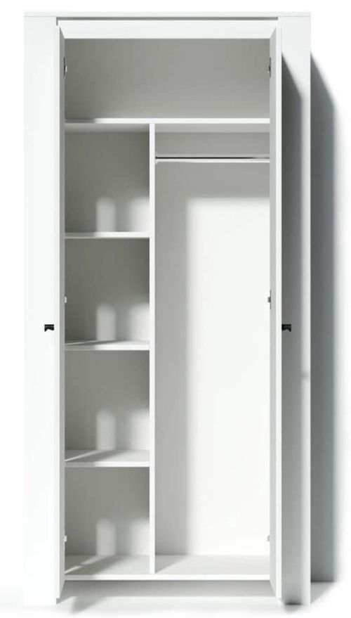 cumpără Dulap Fabrik Home Belfort 950x1970x506 Белый ясень în Chișinău 