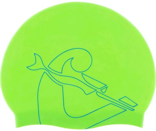 cumpără Accesoriu pentru înot Cressi-Sub Caciula inot RICKY SWIM CAP JR lime/blue (XDF224000) în Chișinău 