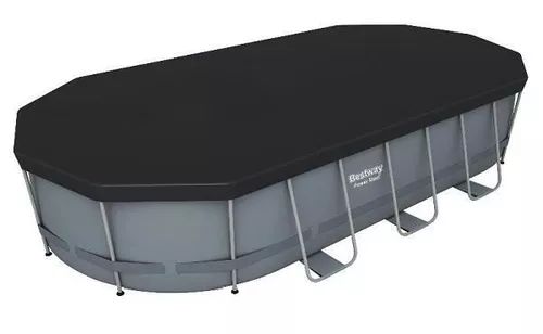 cumpără Piscină cu cadru Bestway 56710BW Power Steel Oval 549x274x122cm în Chișinău 