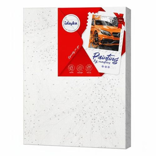 cumpără Tablou pe numere Ideyka KHO5154 30x40cm Eco, Putere stralucitoare în Chișinău 