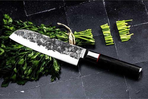 купить Набор ножей Forged Sebra Santoku Knife 18cm в Кишинёве 