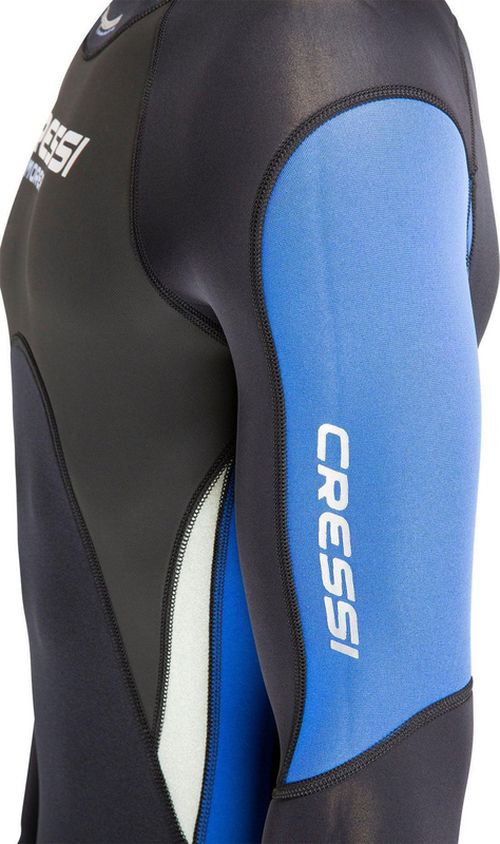купить Аксессуар для плавания Cressi-Sub Morea Wetsuit (Bărbați) 3mm Black/Blue L/4 (Lu476004) в Кишинёве 