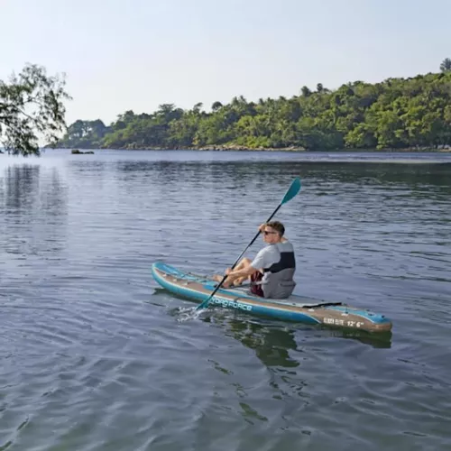 купить Аксессуар для плавания Bestway 6532GBW Placă SUP Hydro-Force FreeSoul Elite și Caiac 2în1, 335x84x15cm в Кишинёве 