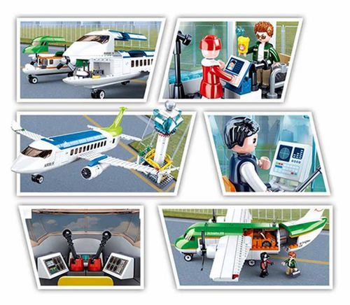 купить Конструктор Sluban B0930 Aviation Airport в Кишинёве 