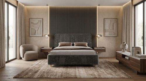 купить Кровать Relaxe Home 025419 Bliss (160x200), Dolce 03 в Кишинёве 