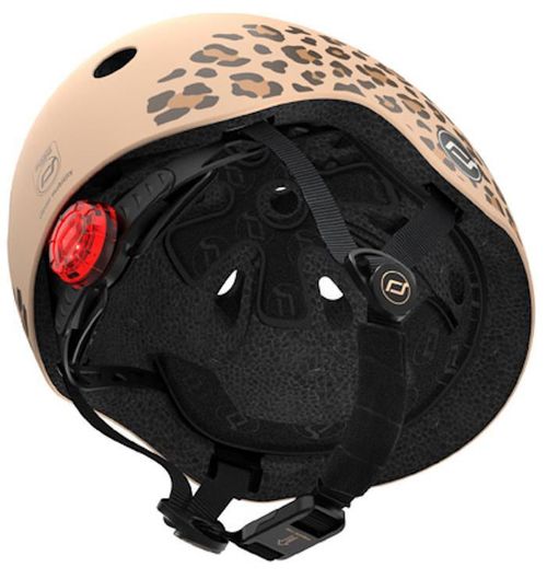cumpără Cască de protecție Scoot&Ride 96561 Leopard (cu sistem de reglare), XXS-S, 1+ ani în Chișinău 