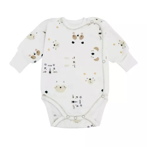 купить Детская одежда Minikin 242800156 Happy Baby Боди мордочки 0-1мес (56см) в Кишинёве 