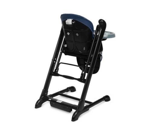 cumpără Scaun de masă Caretero 7652 Стульчик+Качели Indigo Чёрно-Синие în Chișinău 