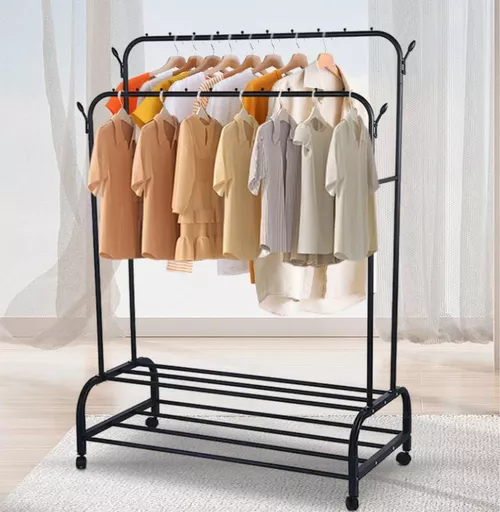 купить Вешалка для одежды miscellaneous RM10 Suport pentru haine 110x57x150cm, negru в Кишинёве 