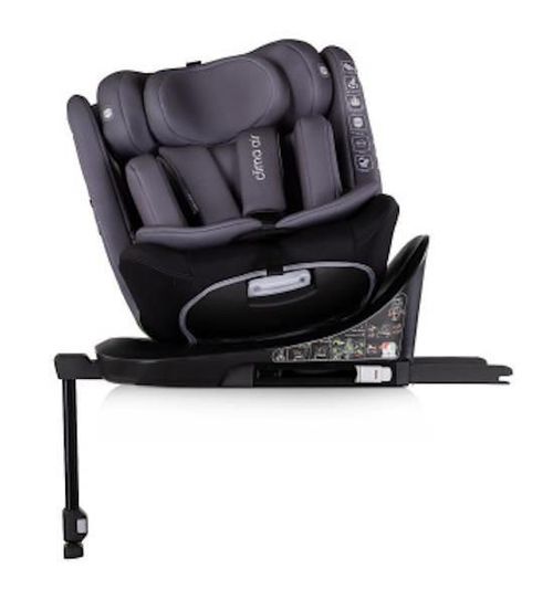 cumpără Scaun auto Chipolino STKCLA2504AN I-Size 40-150cm Isofix 360 Clima Air Anthracite în Chișinău 