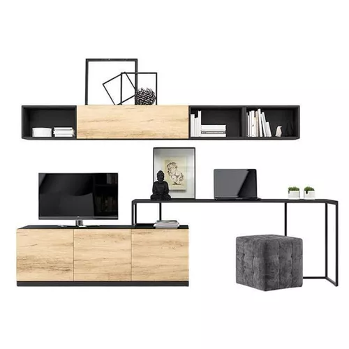 купить Стенка Indart Livingul Light 03 (280x42x160) в Кишинёве 